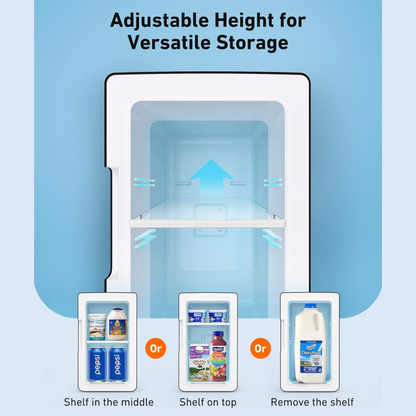 🍽️ Microwave + Mini Fridge Kit - Tower x AstroAI Kitchen Combo